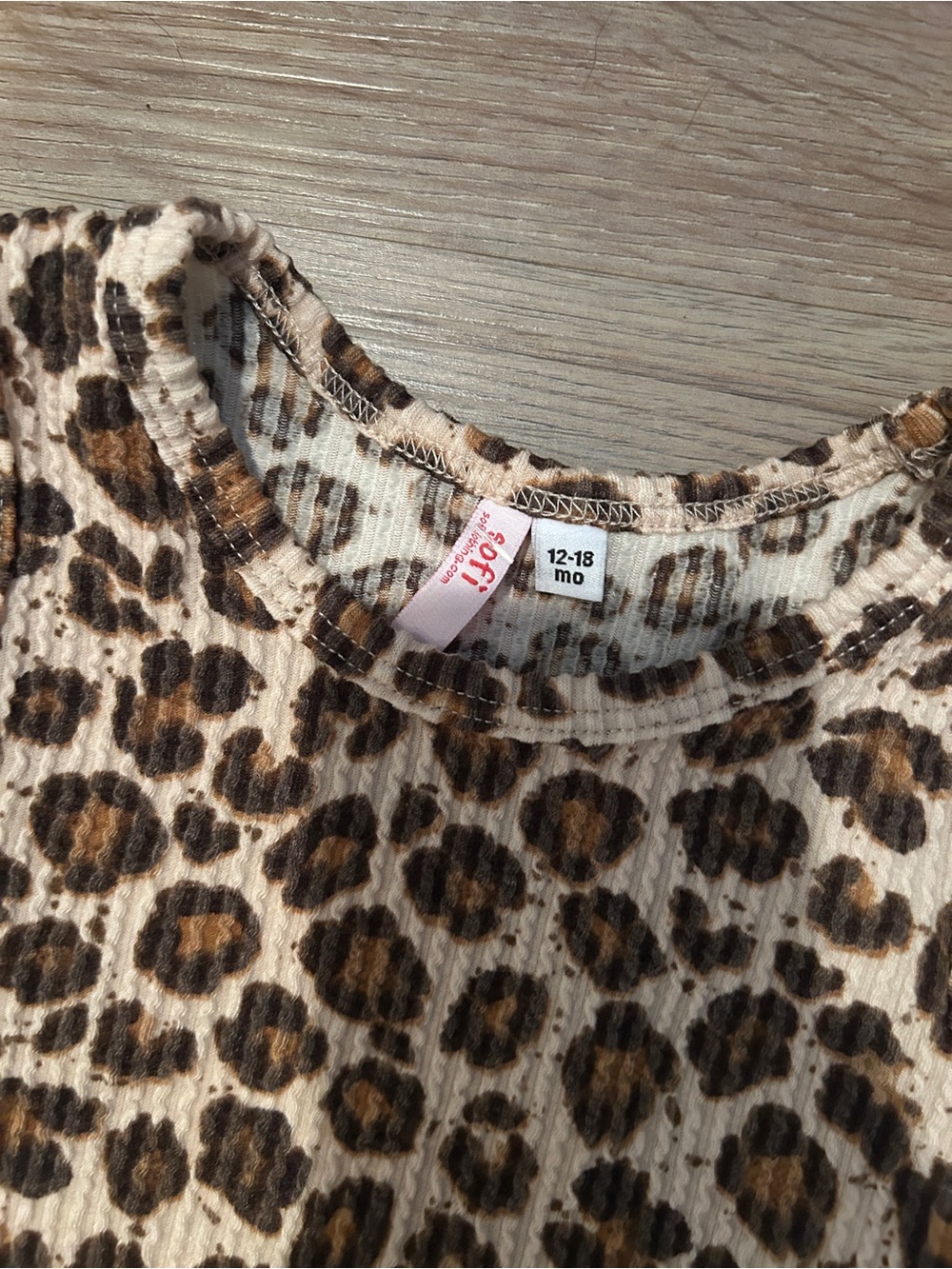 Sofi Leopard Print Ruffle Two-Piece Set - Picture 2 of 2